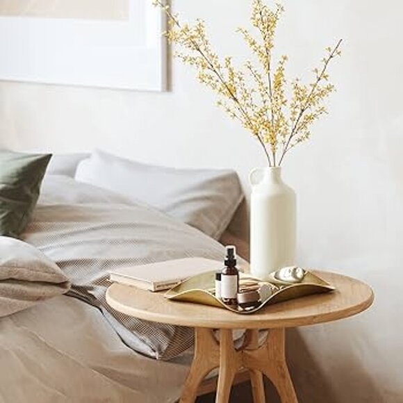 NWT Umbra • Wave Polished Brass Gold Metal Colored Curved Decor Trinket Tray - Picture 3 of 7